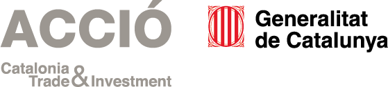 Logotipo de Acció de la Generalitat de Catalunya en color y en horizontal